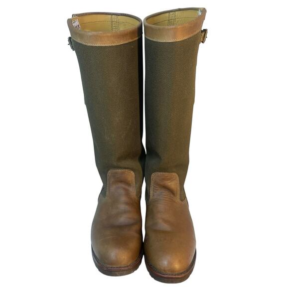 Chippewa Vipercloth Snake Boots Size 10.5 D 23907 Made in USA Lined Vibram main image 11